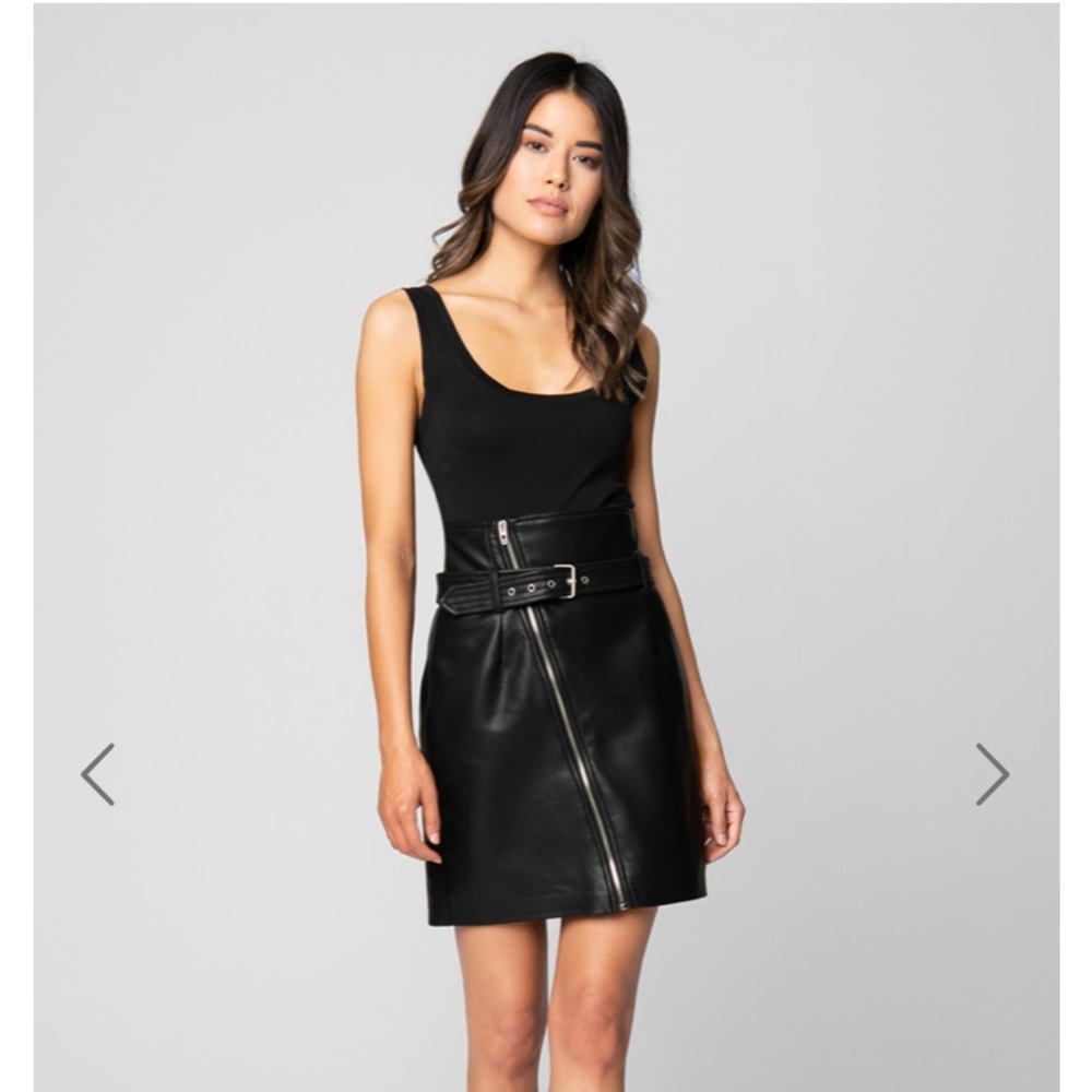 BlankNYC It takes two Vegan Leather Skirt NWT